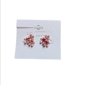 Lauren Conrad Designer Floral Earrings